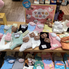 新作ぬいぐるみ付きソックス入荷🆕🧸