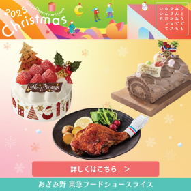 あざみ野 東急フードショースライス【Christmas 2025】