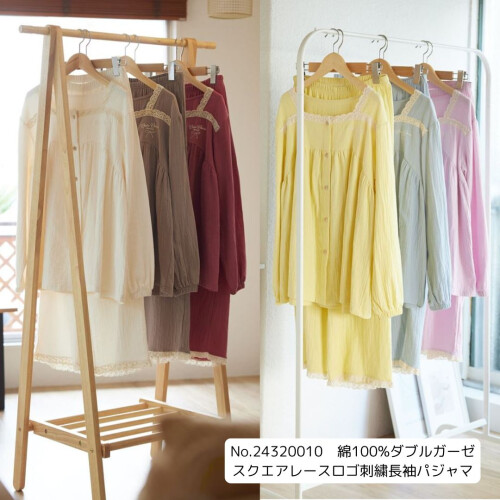 ふわふわやわらか、綿100%ダブルガーゼパジャマ登場！