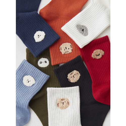 大人気の動物刺繍ソックスご紹介🐨✨