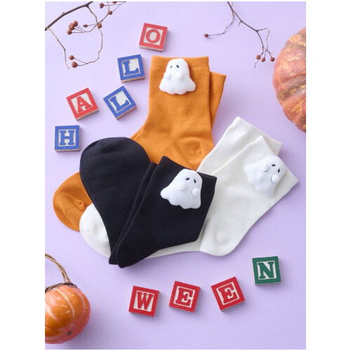 今だけの可愛さハロウィンデザインソックス👻