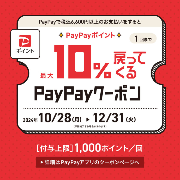 Zoffで使えるPayPayクーポン！12/31（火）まで