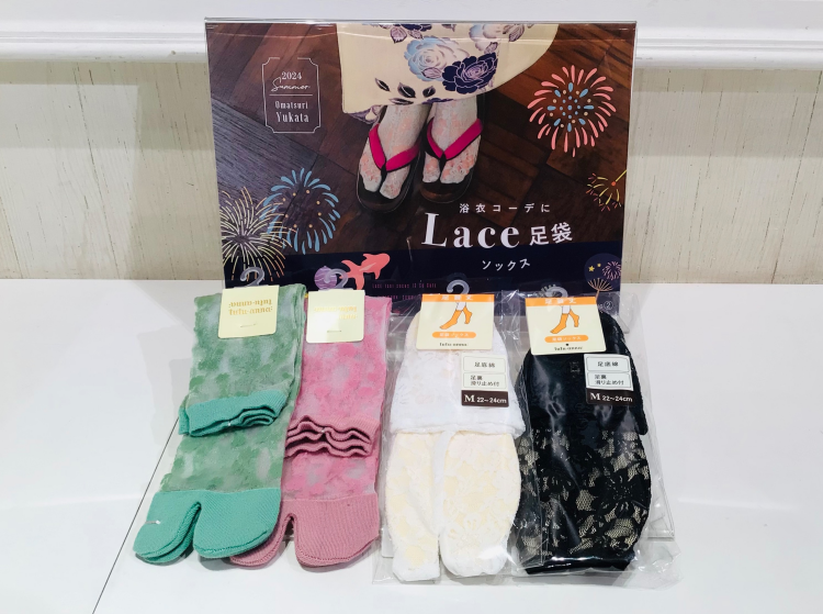 お祭りにピッタリ！【足袋ソックス】のご紹介🏮✨