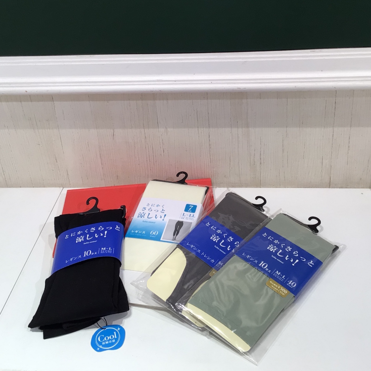 暑い季節にぴったり💧【とにかくさらっと涼しい！】レギンス・ペチコート