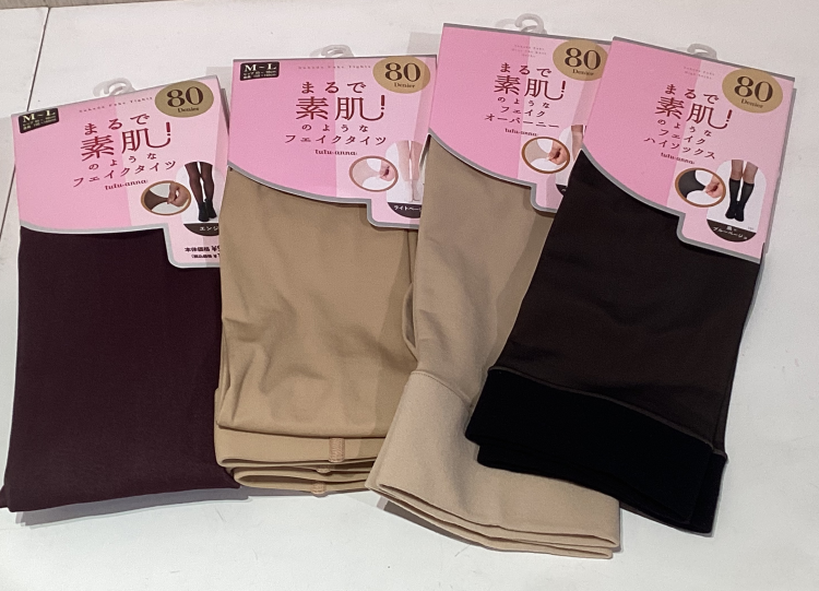 まるで、ストッキング⁉️フェイクタイツ新入荷🆕